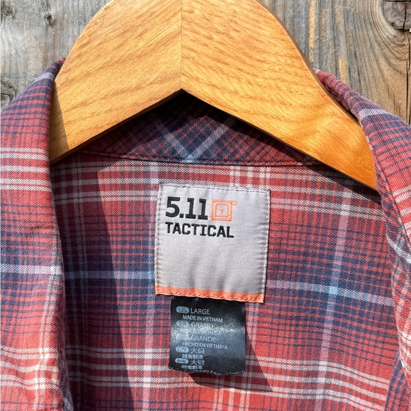 5.11 Tactical Plaid Shirt - Picture 2 of 3